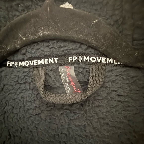 NWOT Free People Movement Mountain High Half Zip Fleece Jacket - Picture 6 of 7